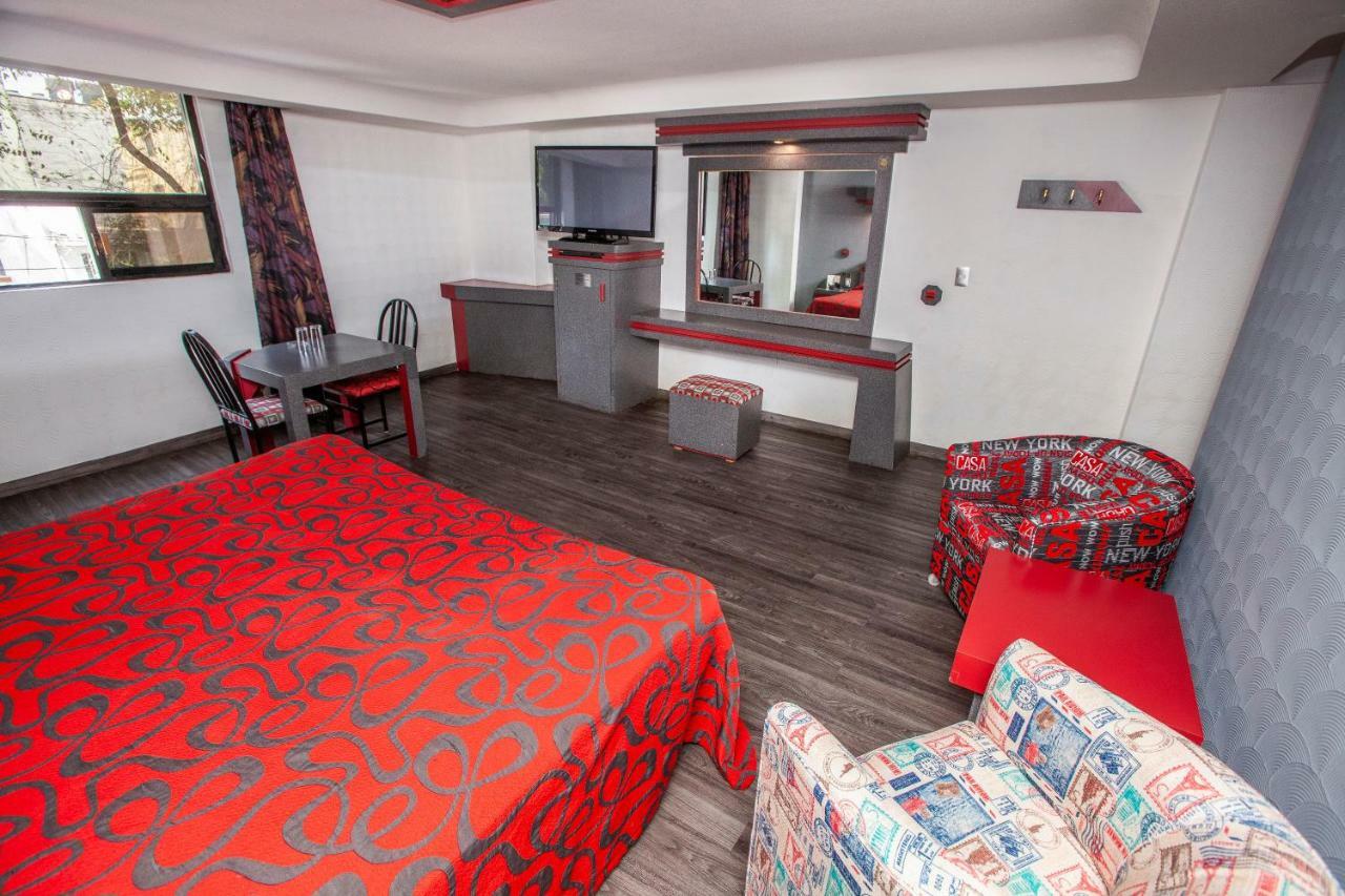 Hotel La Rosa - Solo Adultos Kota Meksiko Bagian luar foto